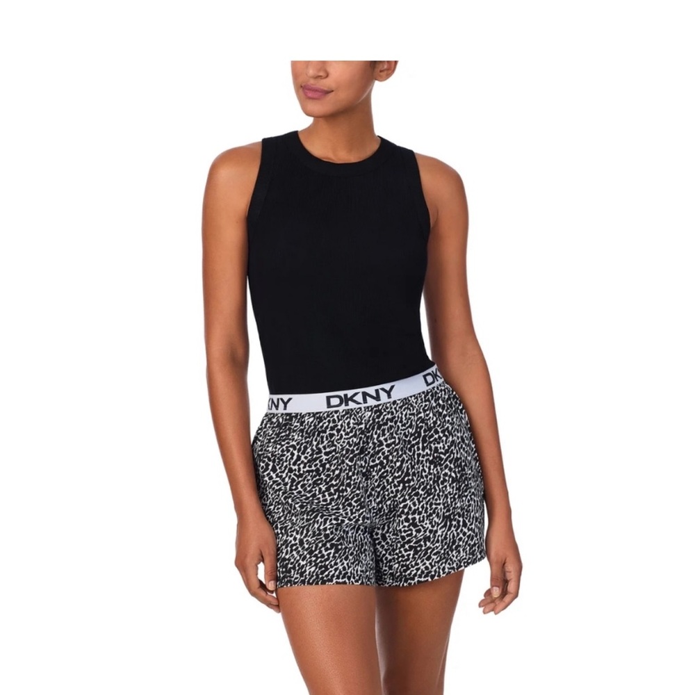 DKNY Women's Tank & Short Set. NEW IN BOX. Black/white new